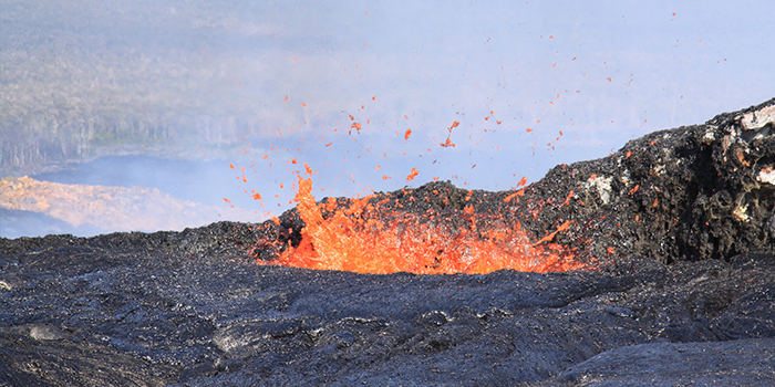 Kilauea Volcano (Photo by U.S. Geological Survey)