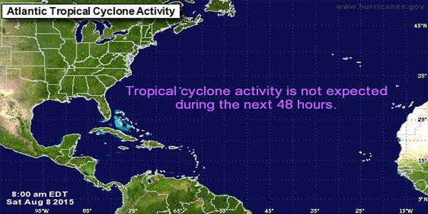 National Hurricane Center Forecast 