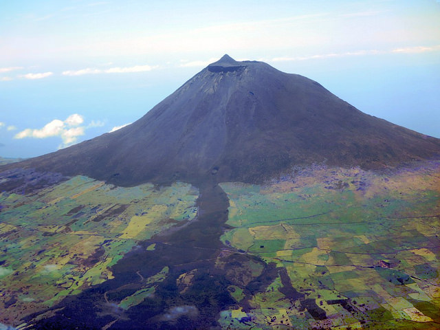 Mount Pico in the Azores (photo by David Stanley)