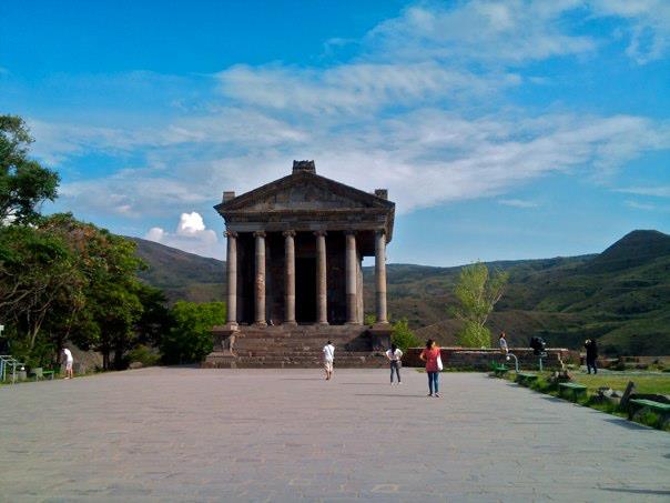 Garni Temple, built by the Romans in 1 AD (photo by the author)