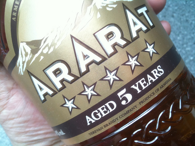 Ararat - Armenian brandy (photo by Morten Oddvik)