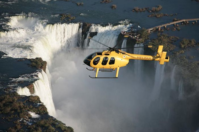 helicopter Iguazu Falls