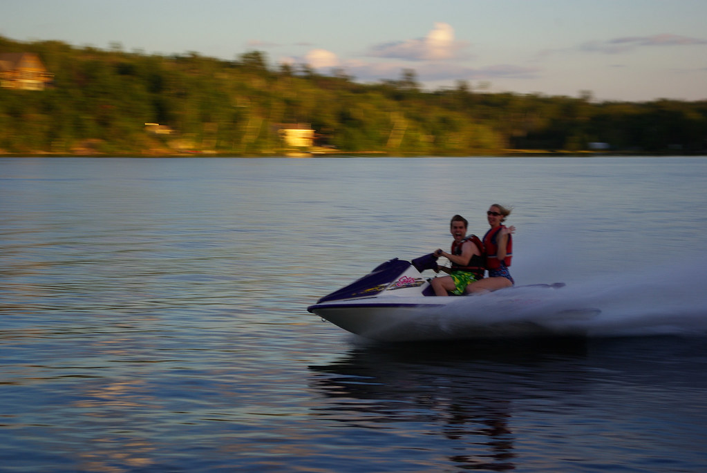 jetskiing