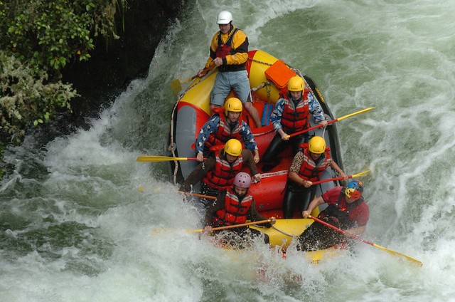 White water rafting