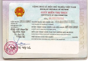 vietnam visa exemption