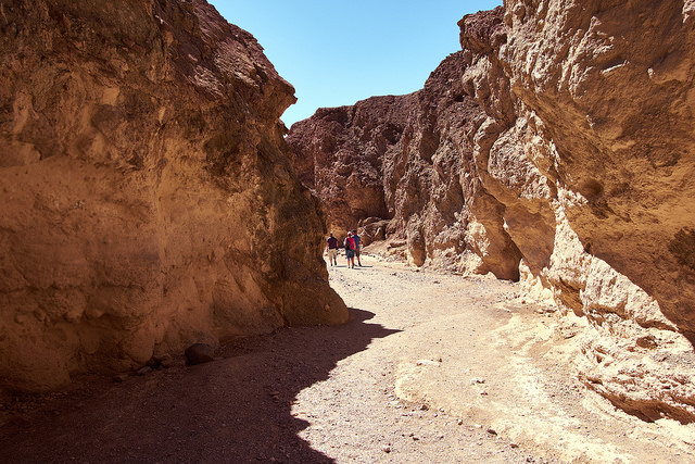 Golden Canyon, Death Valley (photo by Kārlis Dambrāns)