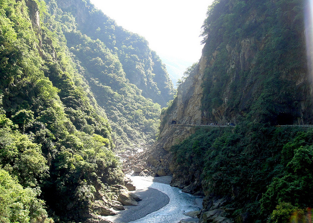 Taroko Gorge Road, Taiwan pondhawk