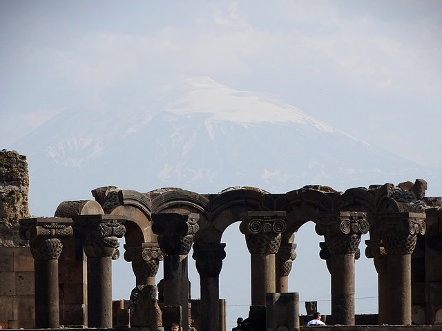 Ruins of Zvartnots Cathedral (photo by Adam Jones)