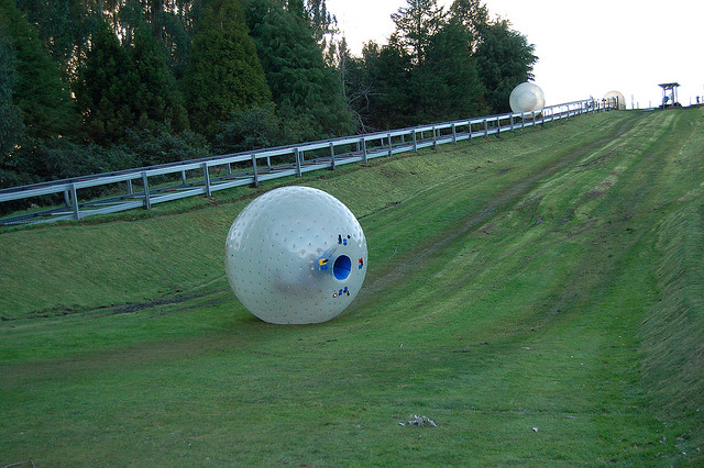 Craziest Extreme Sports zorbing