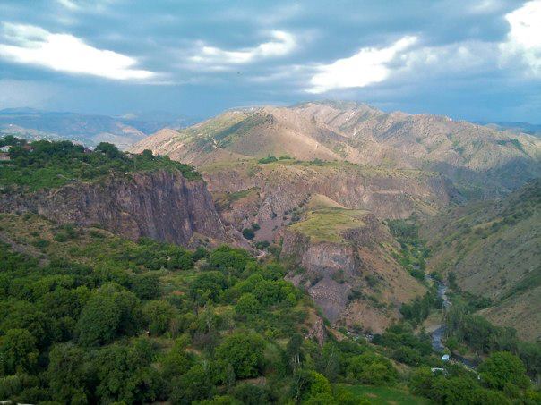 The Mountains around Garni Gorge (photo by author)