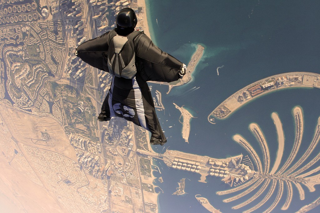 wingsuit flying