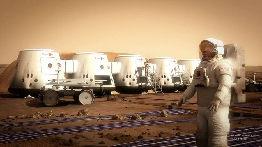 human life on mars