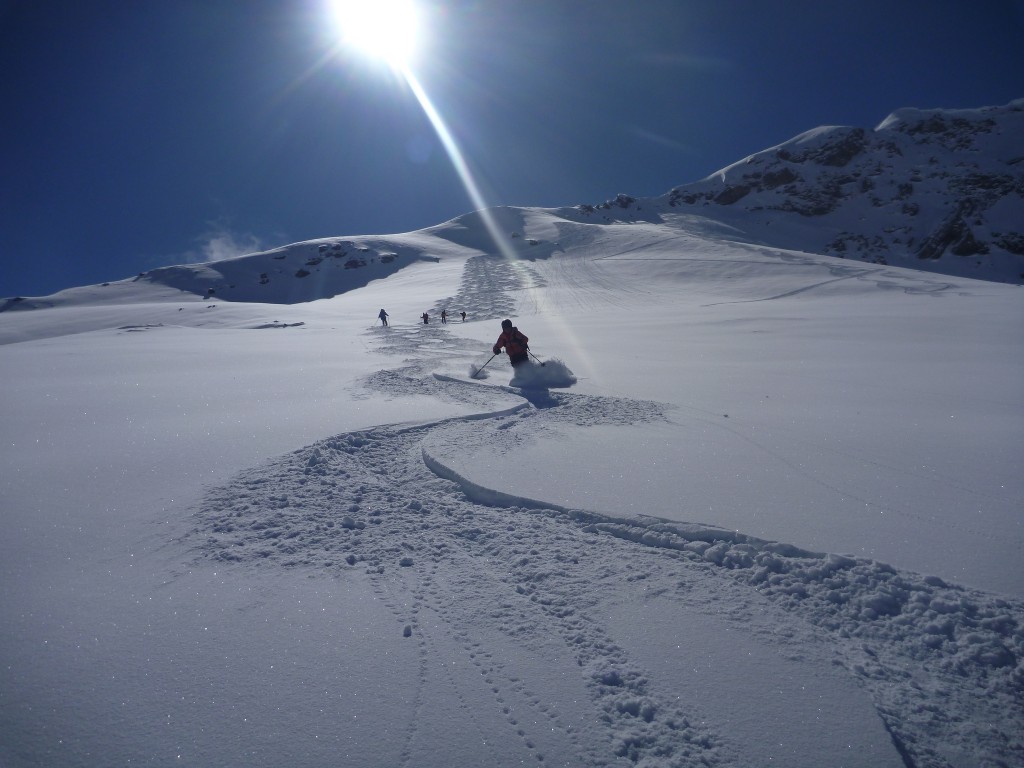 where to ski in the swiss alps