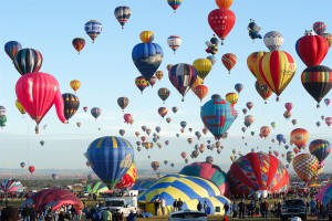 adventurous hot air ballooning