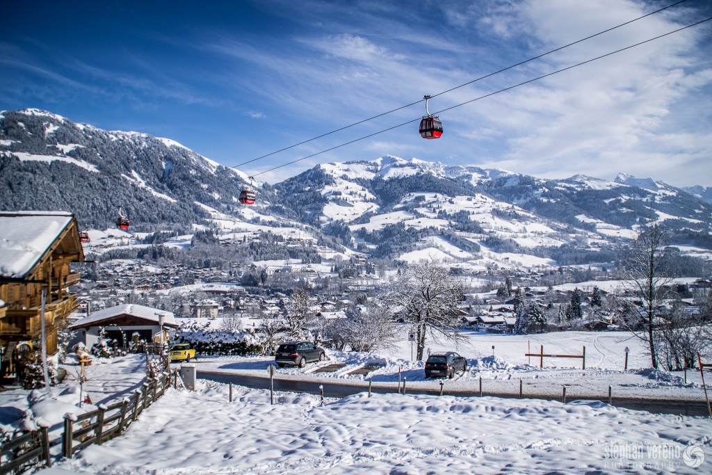 skiing in Austria