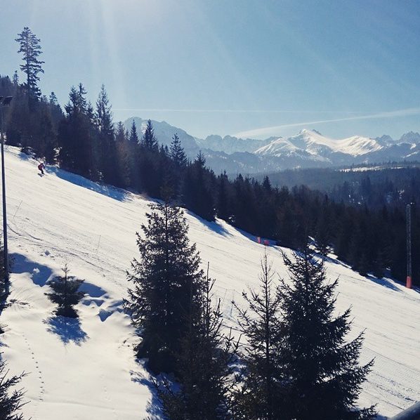 skiing in Poland