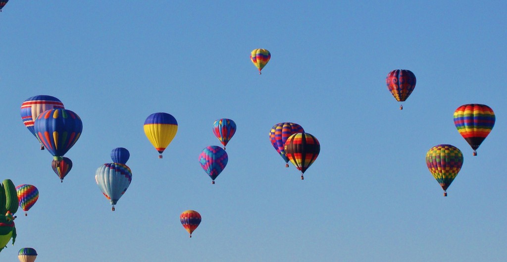 hot air balloon ride