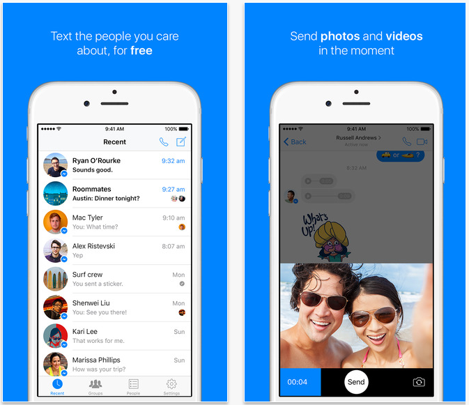 facebook messenger travel apps