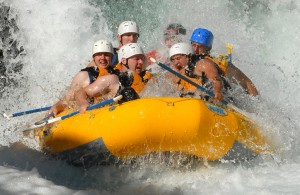 white water rafting