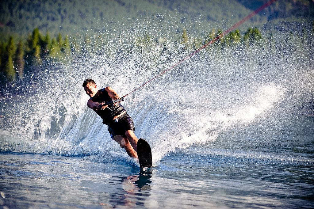 Explainer Water Skiing and Wakeboarding Adventure Herald
