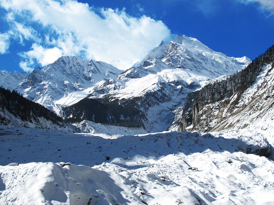 Gongga Mountain Hailuogou Glacier Luding Sichuan